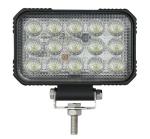 Motorcycle 75W Rectangle Led Flood Light Dual Mount IP67 IP69K