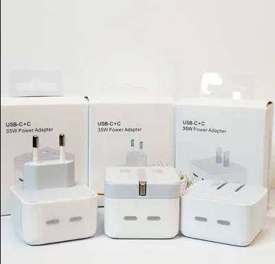 MNWM3 35W Iphone Charger Compact A2571 A2571 Dual USB-C Power Adapter