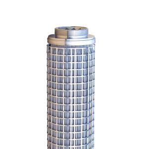 China Stainless Steel 3um Pleated Filter Element SS Wire Mesh factory
