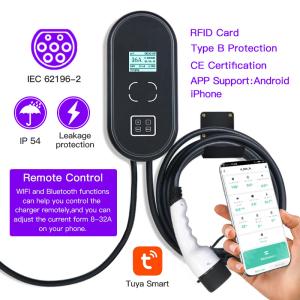 China 11KW 32A Ac Domestic Electric Charging Point OCPP 1.6 Ac Wall Box Charger factory