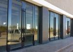 NFRC Commercial Aluminum Glass Storefront Entry Doors With ADA Compliant