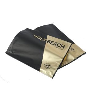 VMPET Mopp 110mic Clothing Plastic Packaging Bag Cmyk With Window