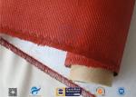 32OZ Red Silicone Coated Fiberglass Fabric Industrial Fire Safe Blanket 550℃