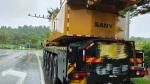 SANY-130 Truck Mounted Boom Crane With 298 KW Power And 400 Liter Fuel Tank