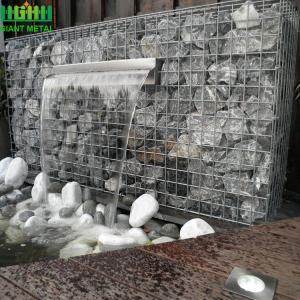 China 1mx1mx0.3m Galvanized Steel Wire Welded Gabion Box factory