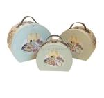 Cardboard Gift Printed Mini Suitcase Favor Box Packaging For Children Stationery