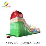 Inflatable Farm Theme Water Games Funny Aqua Slide Park For Children Outdoor