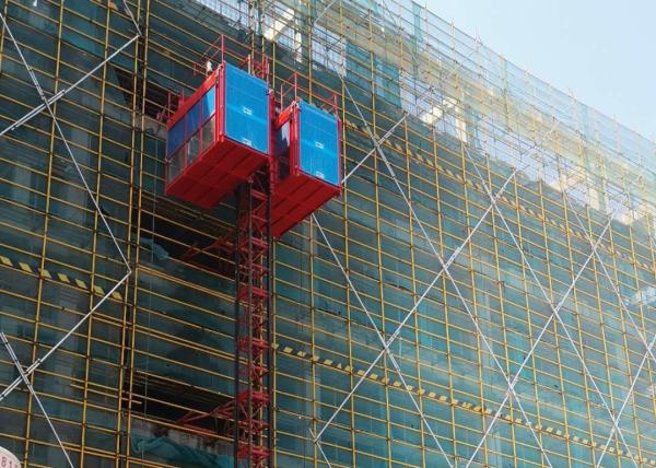 High Operational Reliability Construction Passenger Hoist , Building Constructio