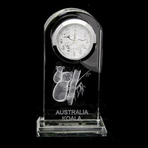 China Fancy crystal watches desk watch size shape and logo are custiomized factory