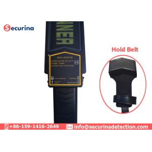 Light Weight Security Wand Metal Detectors Continuous Adjustment For Body