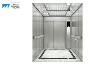 China Door Height 2100MM Hospital Bed Lift With 304 Hairline Stainless Steel Finish Cabin factory