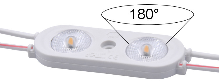 SMD LED Modules DC 12V 24V Waterproof High Bright Outdoor 2W 2 Leds 2835 Injection