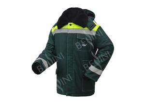 China Hood Design Outdoor Work Clothes Two Pieces Jacket Wear Resistance factory