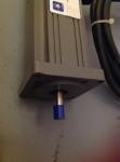 Emerson 960105-06 SERVO MOTOR 240 VAC 3 AMP 0.47 HP 0.35 KW 5000 RPM WITH CABLE
