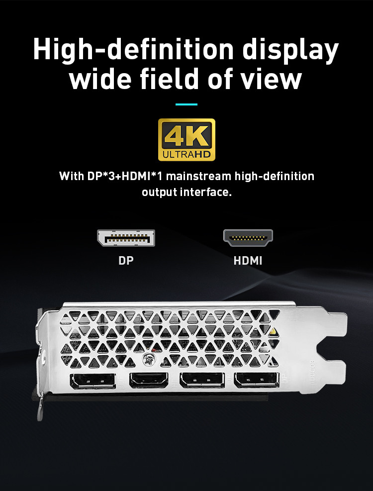 RX 6600 XT Gaming Graphics Card 8G 128bit GDDR6 Memory 16GHz Memory Frequency DirectX12 3D