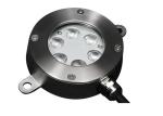 Φ115mm RGB 3in1 304 Stainless Steel 18W LED Underwater Lights With SS Support