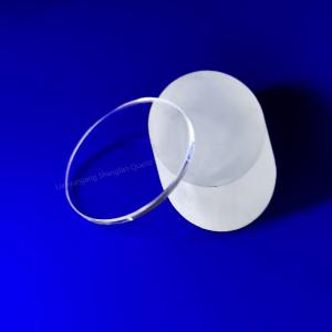 China Transparent UV Quartz Wafer Fused Silica Plate Quartz Glass Plate Wholesale Clear Quartz Plate factory