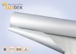 0.4mm Grey PU Coated Fiberglass Fabric for Thermal Insulation And Fire