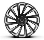 23inch 23 X 11 Forged Monoblock Rims Matte Black Milled Mercedes Benz G Class