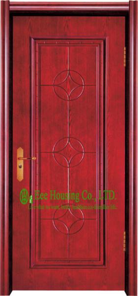 Lacquer Finish 40mm Solid Timber Entry Door For Apartment, Outward Opening