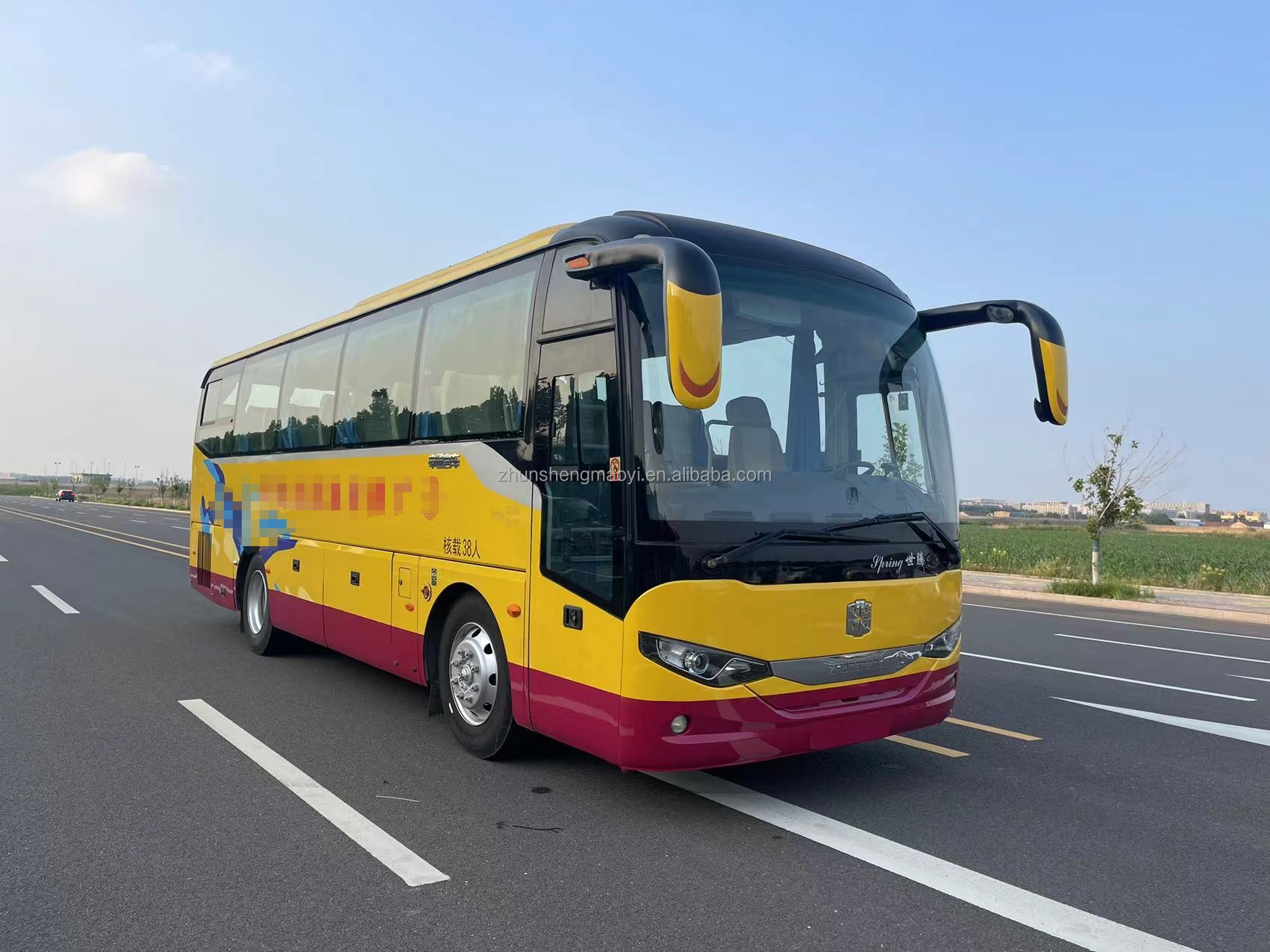 38 Seats Used School Buses and Coach Buses with 6 - 8L Engine