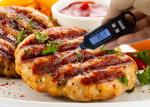 Splash Proof Digital Food Thermometer Kitchen Meat Thermometer For Steak /