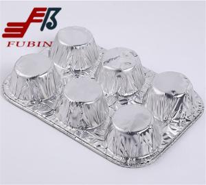 China 6 Cavity Tin Foil Muffin Tins factory