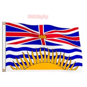 China Digital Printing 76x148cm Canadian Provincial Flag factory