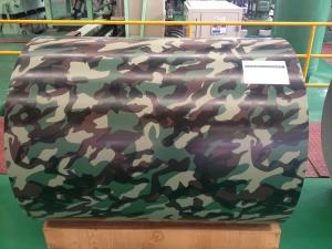 China Camouflage Printech Color Coated Coil PPGI 0.5mm*1200mm Z150 PVDF DX51D factory
