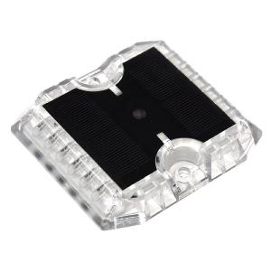 China 800 Meters Motorway Solar Light Wireless IP68 PC Solar Road Reflectors factory