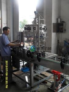 China Auto 500ml Liquid Barrel Filling Equipment , High Viscosity Filling Machine factory