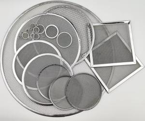 China Perforated Round Metal Filter Porous Stainless Steel Discs High Temperature Resistance factory