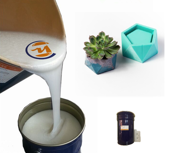 25 Shore A Platinum Silicone Rubber For Pentagonal Plate Coaster Mold
