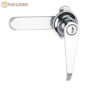 China Zinc Alloy Electrical Safe Cabinet Box Cabinet Handle Lock Metal Lock factory