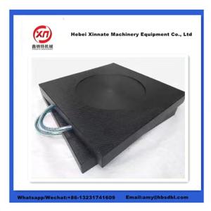 China 600x600 Concrete Pump Accessories Outrigger Plate Outrigger Pad For Putzmeister And Sany Pump factory
