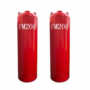 China 180L FM200 Cylinder Top Notch Fire Suppression System For Industrial factory