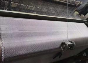China 0.5mm 1mm Square Hole Body Color Stainless Steel Diamond Wire Mesh factory