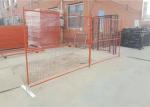 3.5mm Wire Dia Moveable Fence Panels Heat Treated Temporary Metal Fencing
