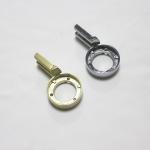 ISO9001 Rustproof Aluminum Die Casting Parts Plating Golden Surface
