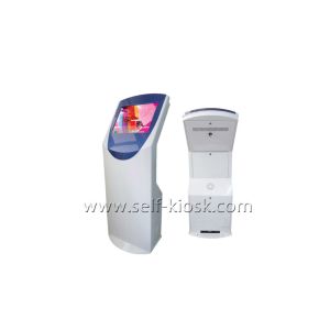 Automatic Queue Ticket Dispenser Machine With 17 Inch IR Touch Screen