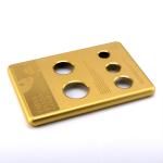 High Density Metal CNC Milling Service Stainless Steel Brass Aluminum Shell