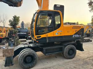 China Korea Used Hyundai Excavator for sale Second Hand R210w-9 Wheel 21950KW 21 Ton Jindongyu Machinery factory