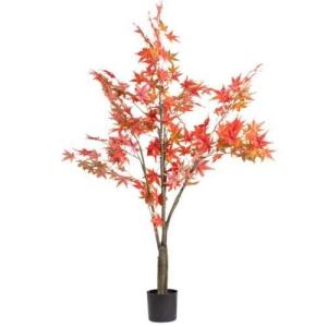China Japanese Maple Bonsai Tree Beautiful Artificial Arrangement Minimal Care YC068 factory