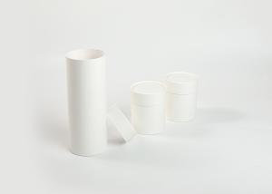 China Recyclable Candle Packaging Box Color Paper Cylinder Offset Printing factory