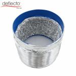 Easy Install Flexible Aluminum Air Duct 8'' 200mm Flexible Ducting 10 Meters 32