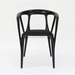 Wooden Artistic Customized Fabric Upholstery Solid Wood Dining Chair for Modern