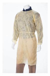 China Skin Friendly PP Isolation Gown , Disposable Patient Gowns Customized Size factory