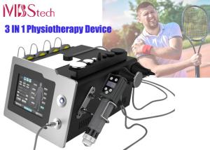 China Tecar Ems Shockwave 3 In 1 Shock Wave Pain Relief Shockwave Therapy Machine RET CET factory