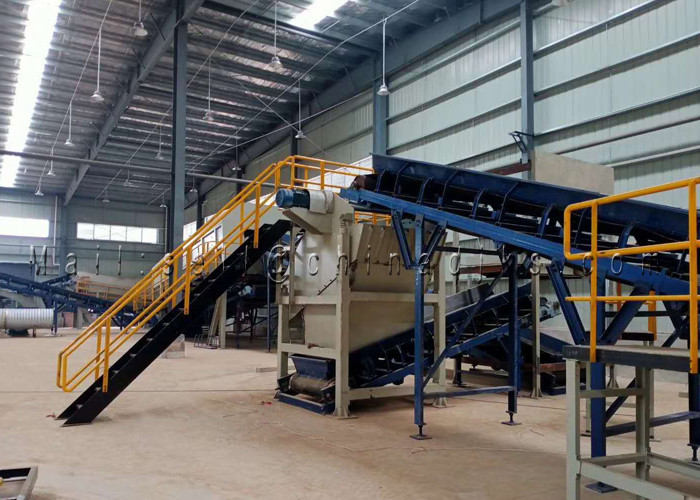 Plastic Glass 5TPH Household MSW Waste Processing Plant