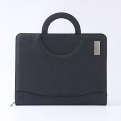 China Multifunctional Waterproof Power Bank Notebook Portfolio Leather Material factory